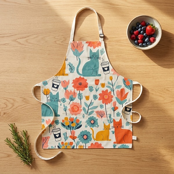Comfort Diva Floral Cat Apron Reviews