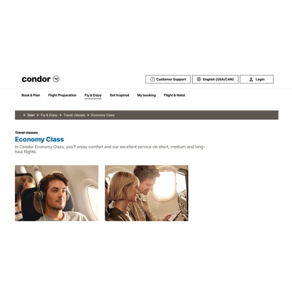 Condor Economy Class Review