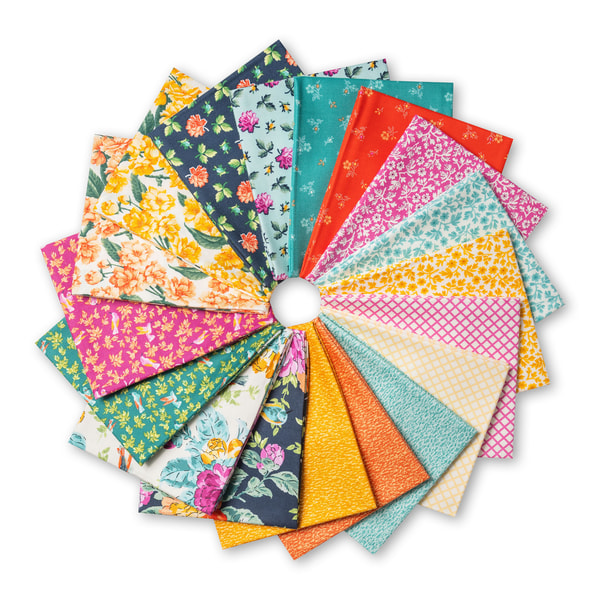 Connecting Threads Spring Nectar Fat Quarter Sampler Review