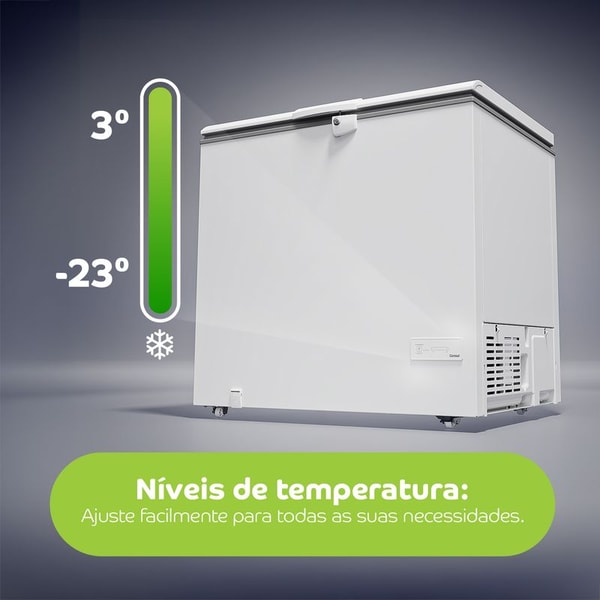 Consul Freezer Horizontal Consul 307 Litros Branco Avalia&ccedil;&atilde;o