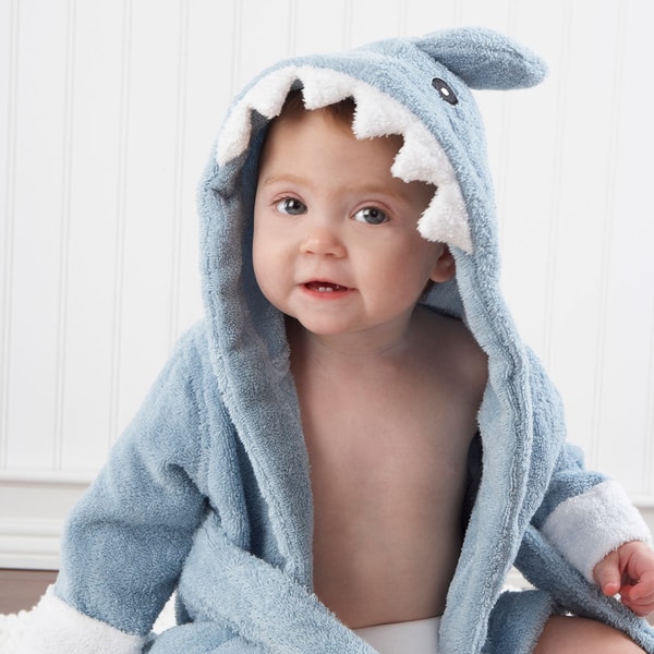 Corner Stork Baby Gifts Blue Shark Robe Review