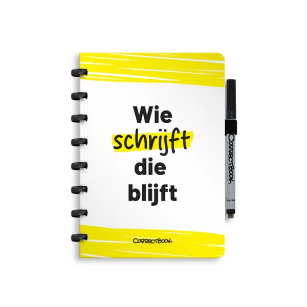 Correctbook A5 Wie Schrijft Die Blijft Beoordeling