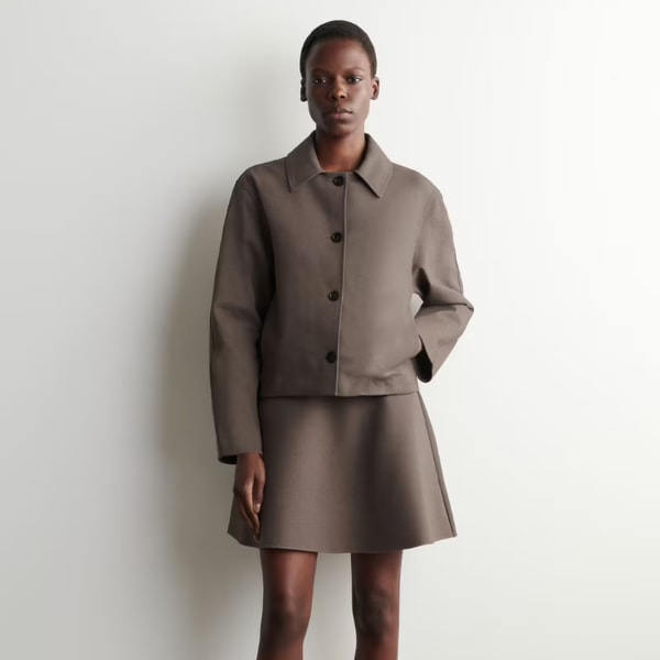 COS Rounded Jersey Jacket Ulasan