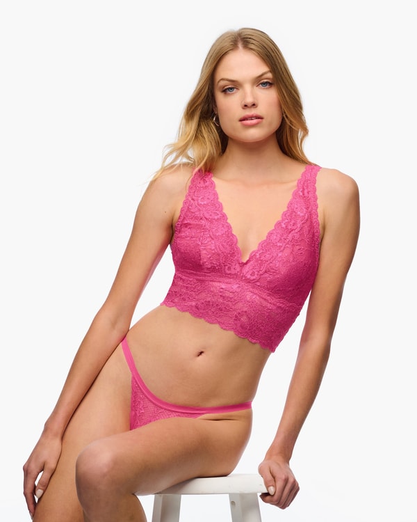 Cosabella Never Say Never Plungie Longline Bralette Review