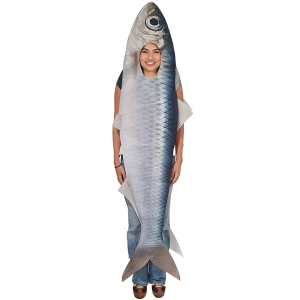 Costumalia Fato de Sardinha Divertida para adulto Review