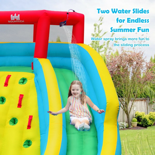 Costway Inflatable Water Slide Park Review