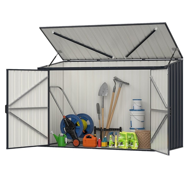Costway Metall Outdoor Ger&auml;teschuppen Bewertung