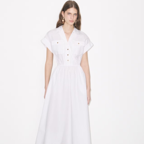 Tory Burch Cotton Poplin Shirtdress Review