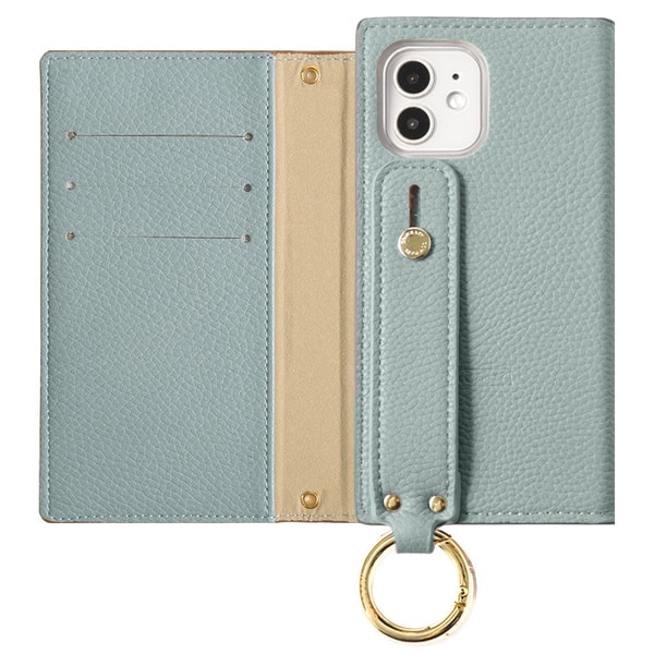 Coverary Vegan leather smoky color hand belt attached notebook type case Review