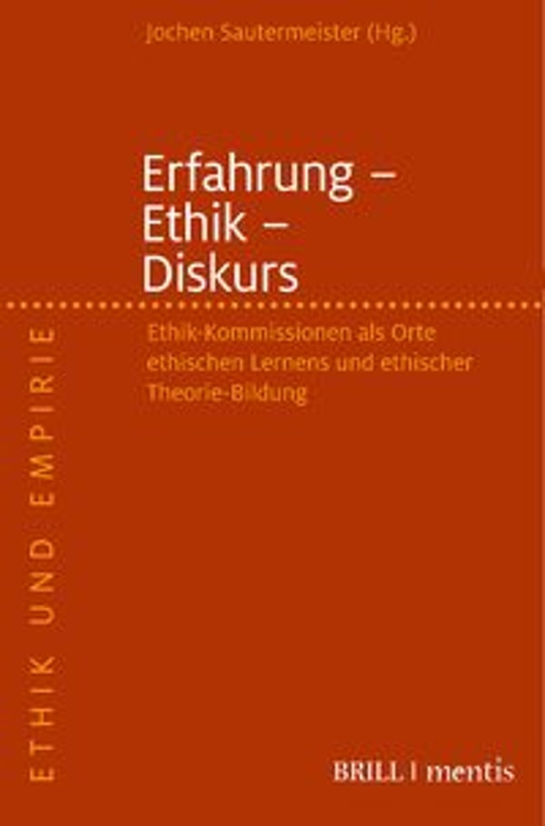 Brill Erfahrung - Ethik - Diskurs Book Review