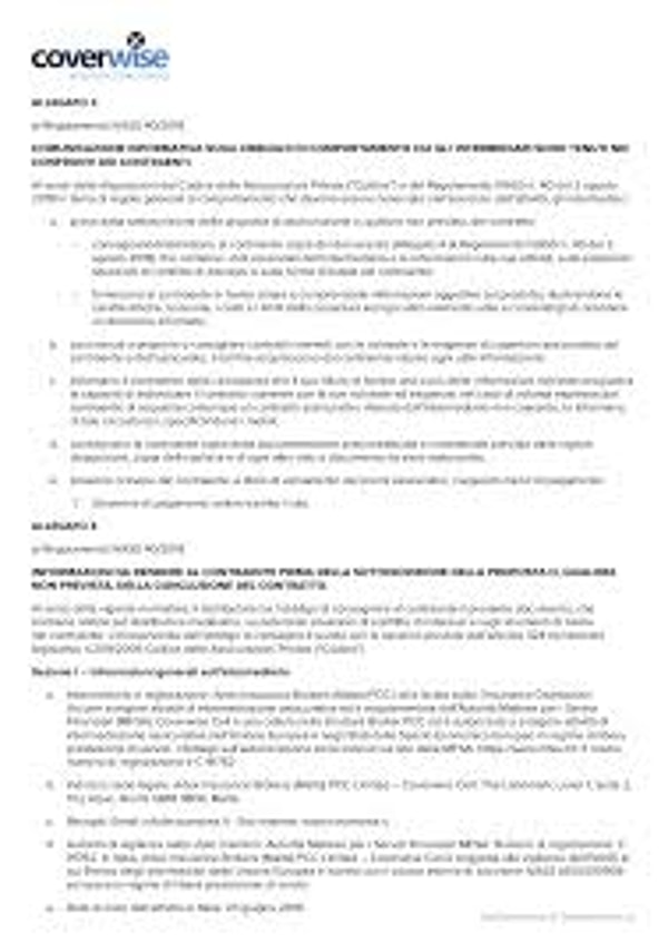 Informazioni su Coverwise