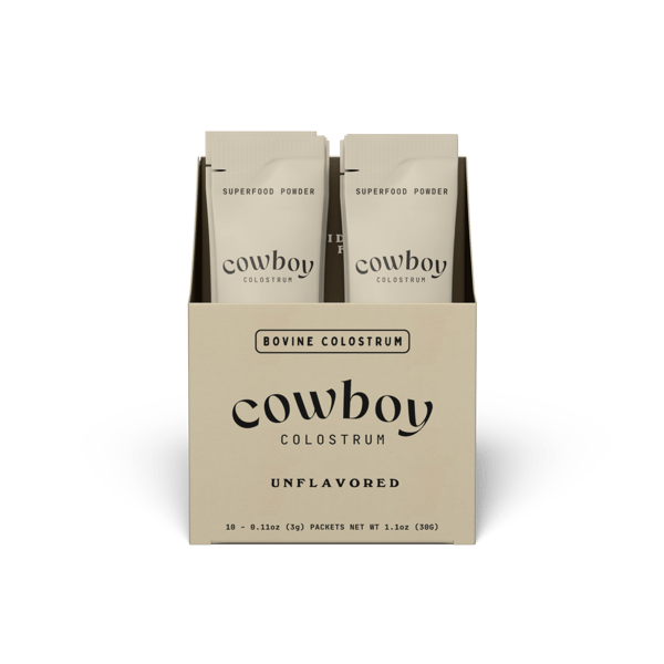 Cowboy Colostrum Vanilla Stick Packs Review