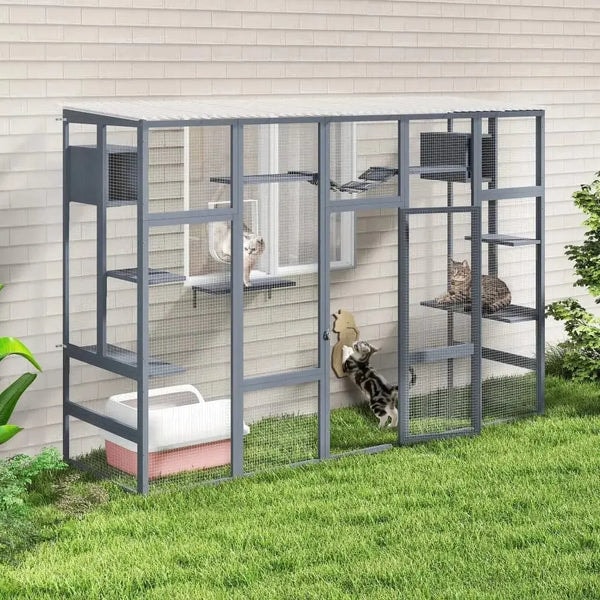 Coziwow 104"L 3-Side Extra Large Catio Review