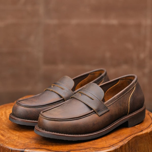Craft & Glory Oslo Penny 2.0 Loafers (Vintage Brown) Goodyear Welted समीक्षा