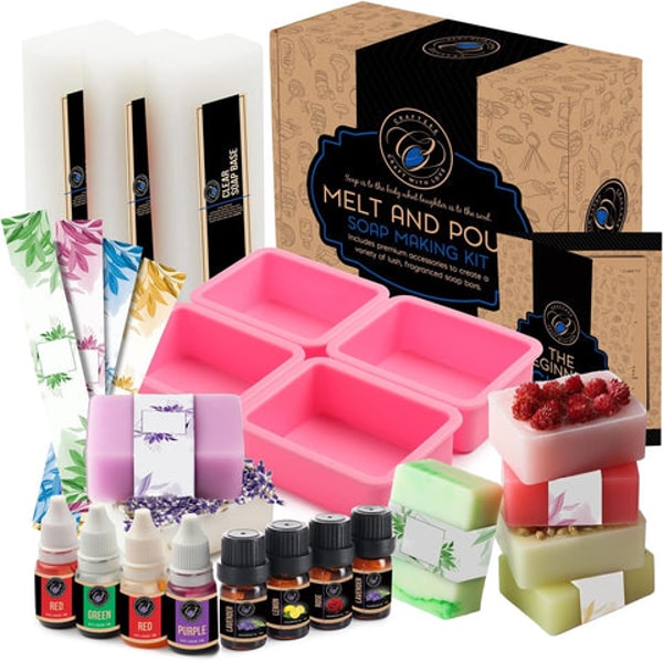 Craftzee Melt and Pour Soap Making Kit Review