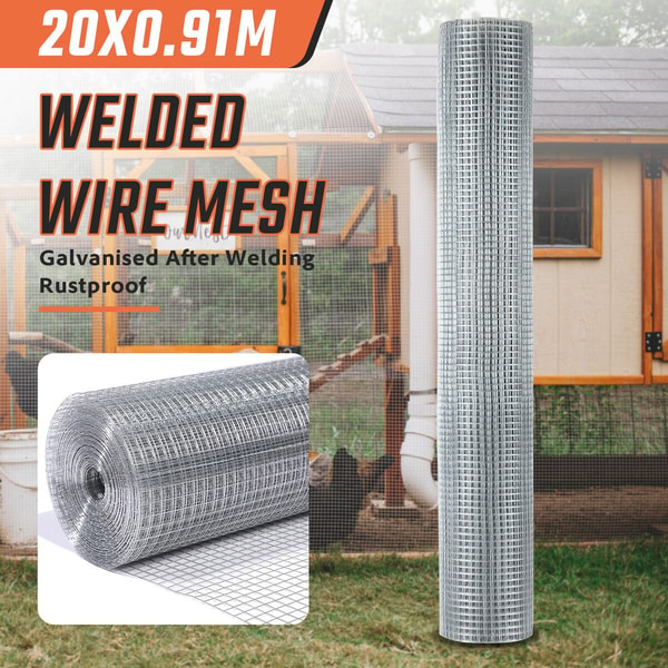 CrazySales Welded Wire Mesh Fence Roll Hardware Cloth Review