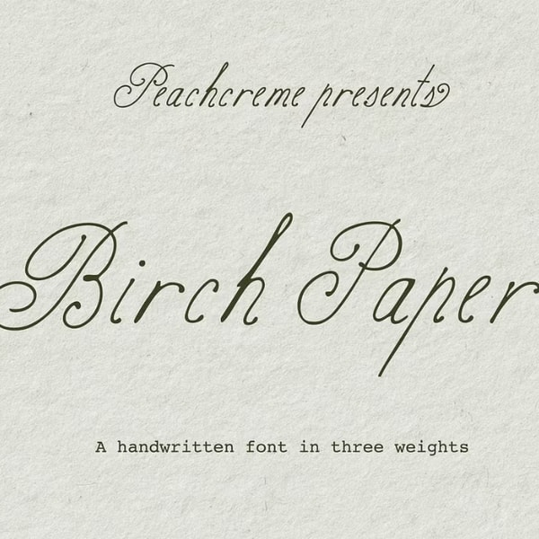Creative Market Birch Paper Handwritten Font Reviews