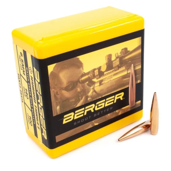 Creedmoor Sports Berger 6.5mm 140 Grain Hybrid Target Rifle Bullets Review