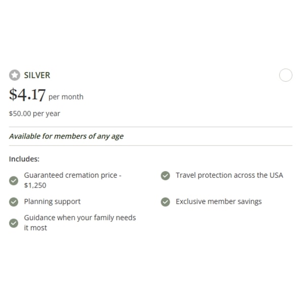 Cremation Club Silver Plan Review