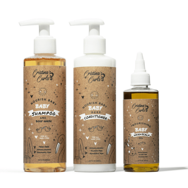 Cristina's Curls Nourishing Baby Hair Care Set Reviews