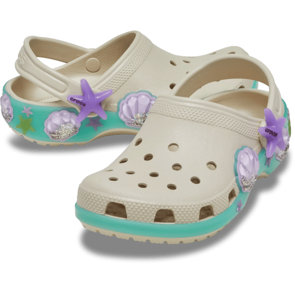 Crocs Kids' Classic Sea Sparkle Shaker Clog Recenzie