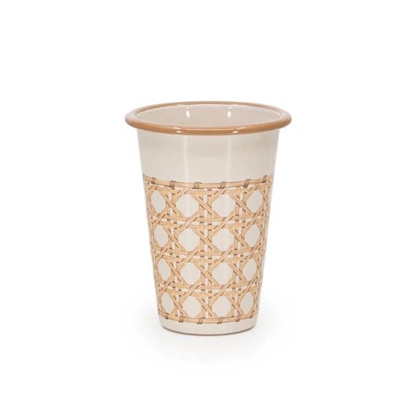 Crow Canyon Domino x CCH Wicker 14 oz Tumblers, Set of 4 Review