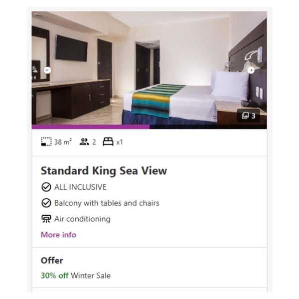 Crown Paradise Hotels Standard King Sea View Review