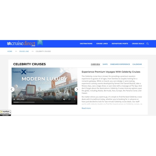 CruiseDirect Celebrity Cruises Review