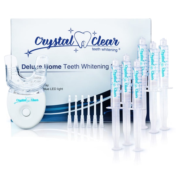 Crystal Clear Teeth Whitening At-Home Teeth Whitening All-in-One Kit Reviews