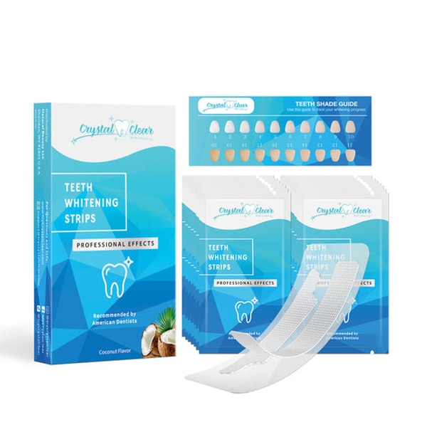 Crystal Clear Teeth Whitening Strips Reviews