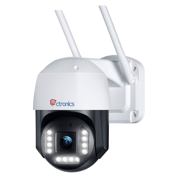 Ctronics 4K 8MP Cam&eacute;ra Surveillance 2,4/5Ghz WiFi Ext&eacute;rieure PTZ Avis