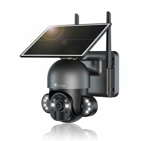 Ctronics Cam&eacute;ra Surveillance WiFi Ext&eacute;rieure 3K 5MP Solaire Avis