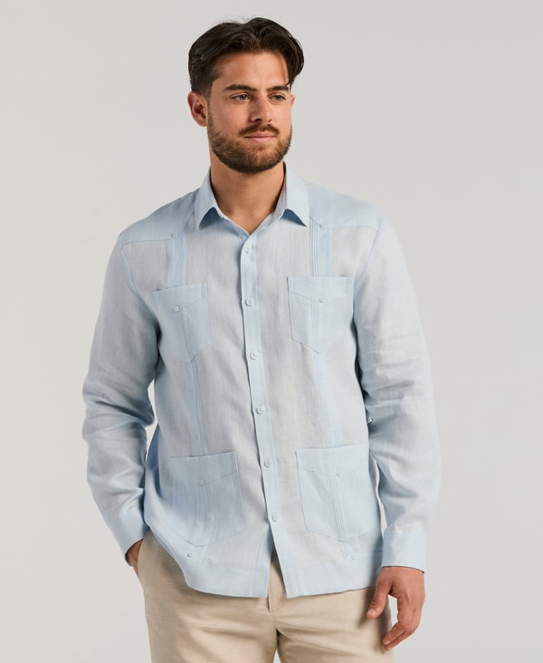 Cubavera 100% Linen Classic Guayabera Shirt Review