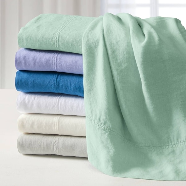 Cuddledown Relaxed Linen Blend Flat Sheet Review