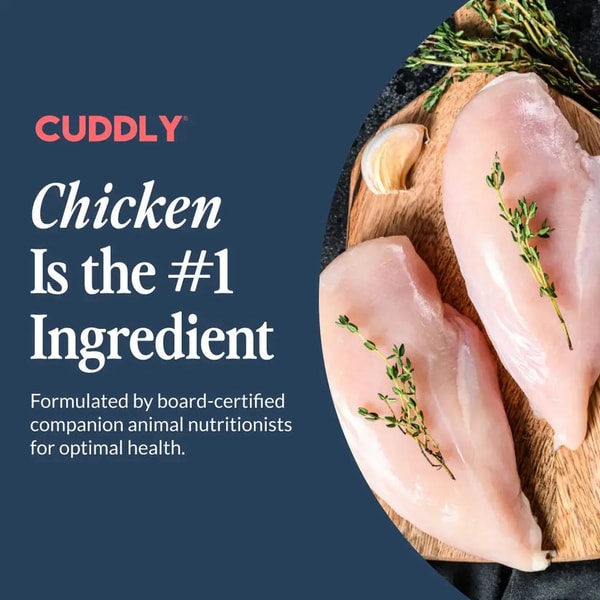 CUDDLY Chicken & Pea Grain Free Dry Dog Food Review