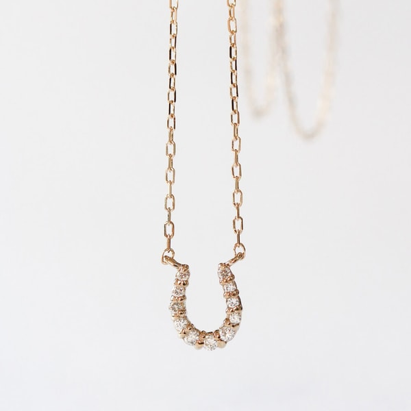 cui-cui Diamond Horseshoe Necklace レビュー