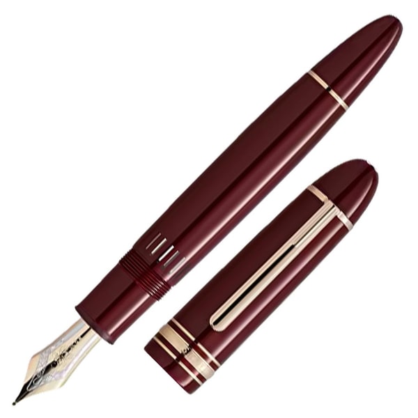 Cult Pens Montblanc Meisterstuck Burgundy Red 149 Fountain Pen Review