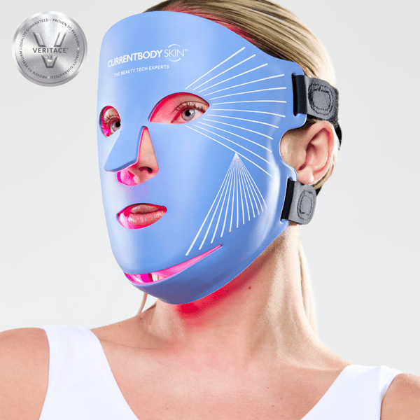 Currentbody M&aacute;scara Facial LED com Terapia de Luz Azul Avalia&ccedil;&atilde;o