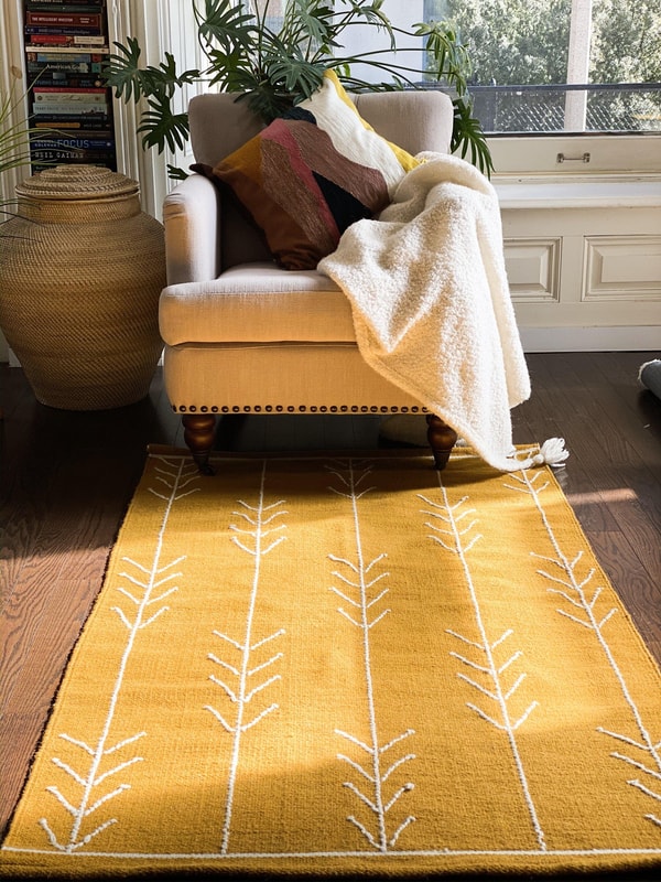 Cushy Home Decor Cream Arrows Yellow Rug Review