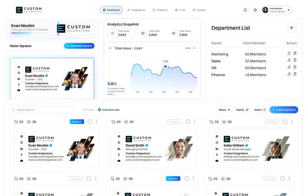 About Custom Esignature