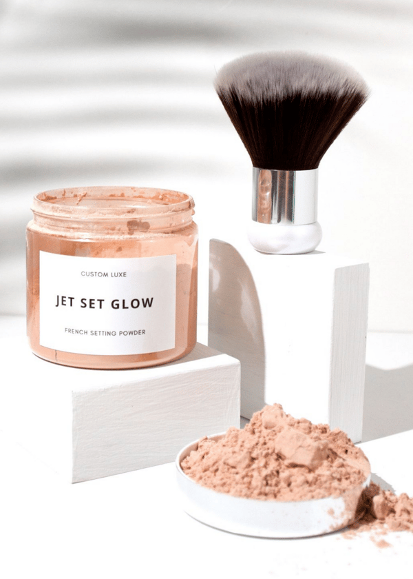 Custom Tan Jet Set Glow - Tan Setting Powder & Brush Duo Reviews