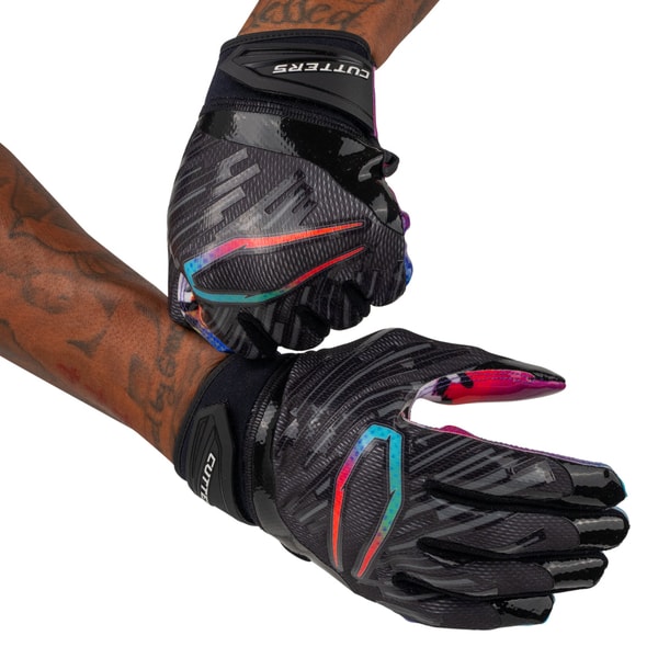 Cutters Sports Multi Color Face Game Day Pro Limited-Edition Receiver Gloves Review