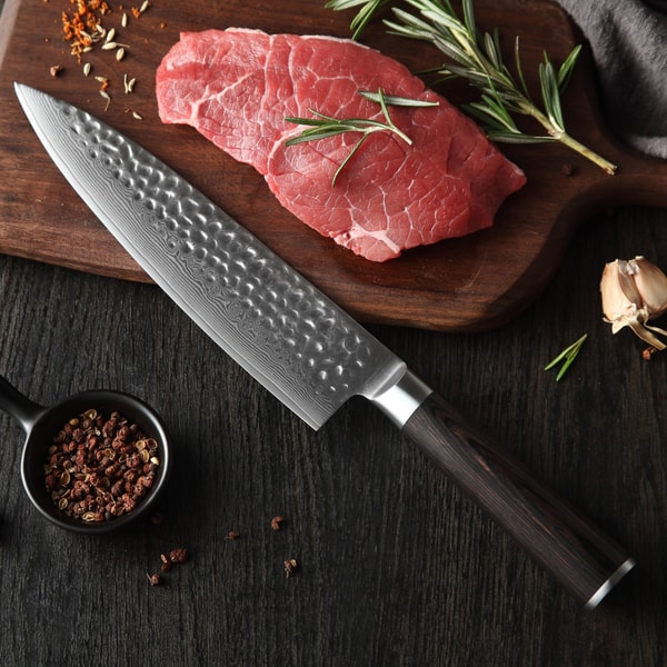 CUTTWORXS Damast Chefmesser Bewertung