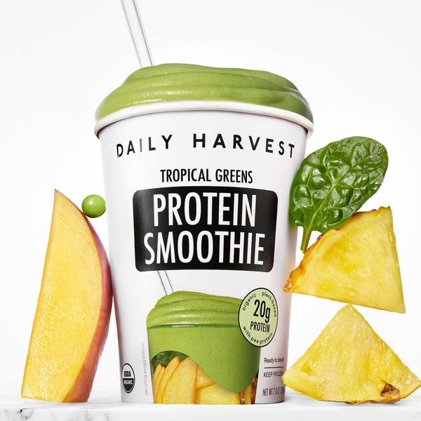 Daily Harvest Protein Smoothie Tropical Greens Protein Review