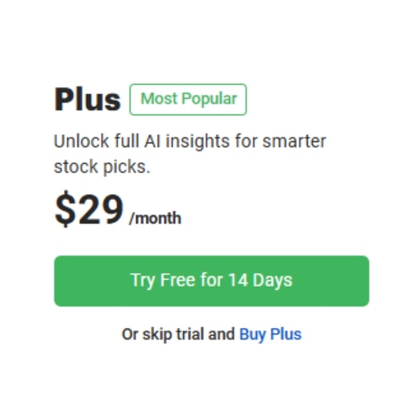 Danelfin Plus Plan Review