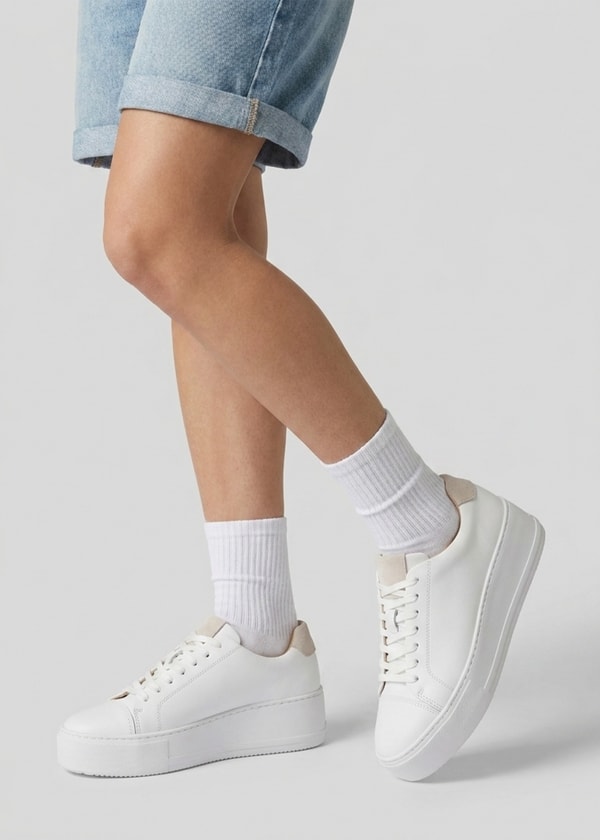 Daniel Footwear Verve White Leather Trainers Review