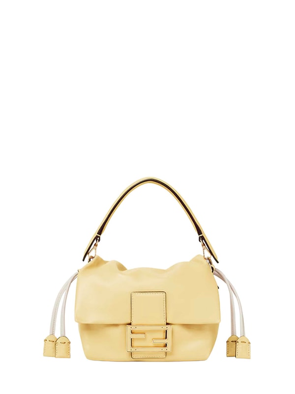 D'aniello Boutique FENDI Broom yellow Mamma Baguette Small mini bag Review