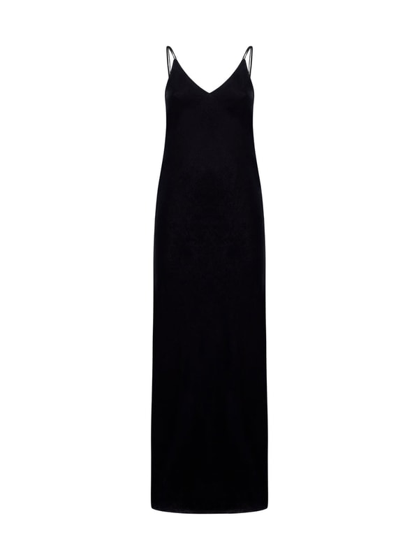 D'aniello Boutique BLANCA VITA Long dress in black velvet Review