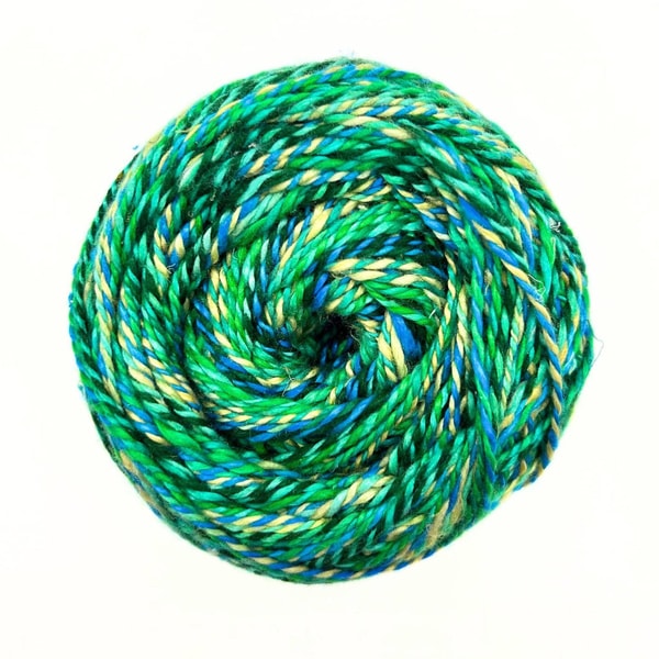 Darn Good Yarn Journey Recycled Silk Yarn Review