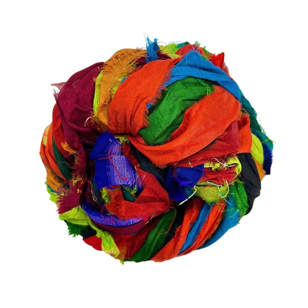 Darn Good Yarn Recycled Sari Silk Ribbon Review